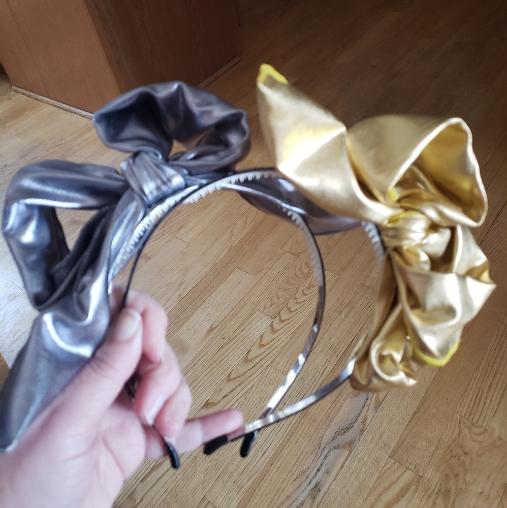 Amour Bows Headbands. Set of 2